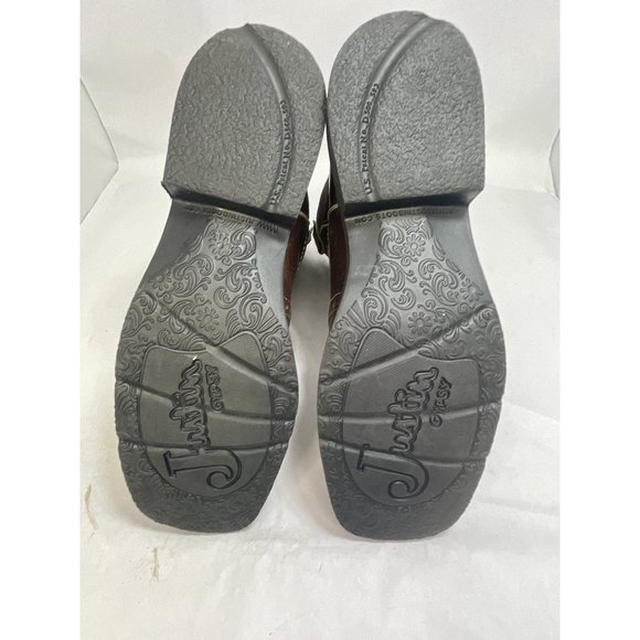 JUSTIN WOMEN'S GYPSY size 11B MANDRA RODEO BOOTS GY9618 - Picture 6 of 12